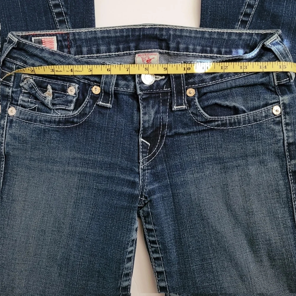 True Religion Joey Jeans Low rise Flare 29 - Picture 10 of 11